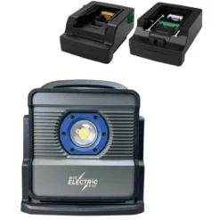 BLue Electric Arbetslampa Hybrid 18V 1250-5000 lumen| Arbetsbelysning