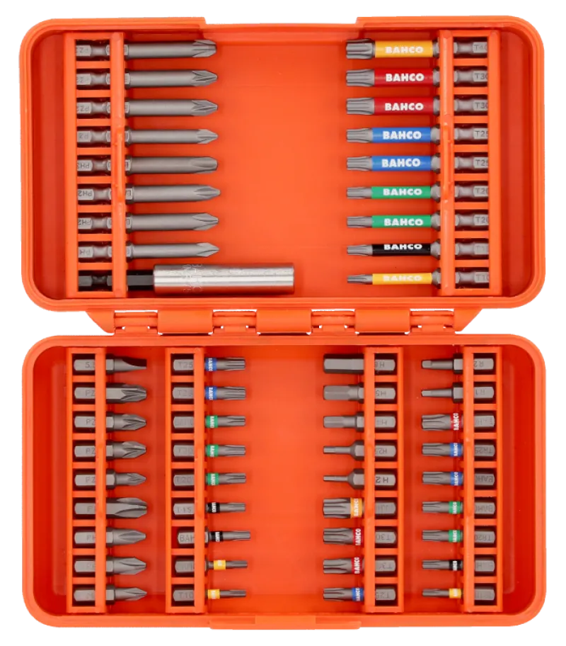 BAHCO Bitssats 59S/54C-1, 54-delar| Bits Och Bitssatser
