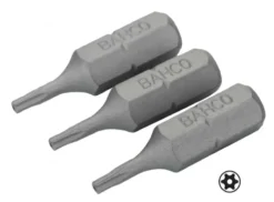 BAHCO Bits Torx med hål TR10 3-P| Bits Och Bitssatser