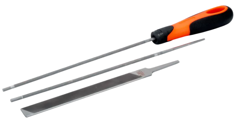 BAHCO Filningssats 4,0mm, 4-delar| Motorsågs Tillbehör