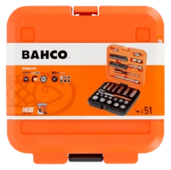 BAHCO Hylsnyckelsats 3/8,51 delar| Hylsor & Nyckelverktyg