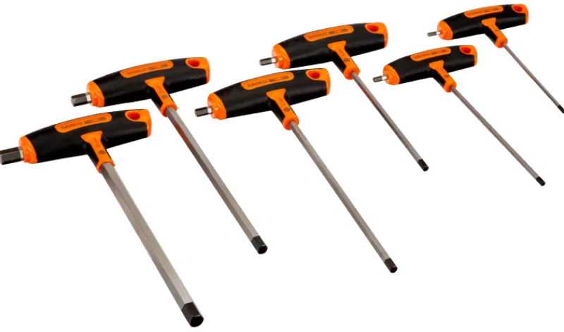 BAHCO T-Handtagsats 6-delar Insex| Skruvmejslar