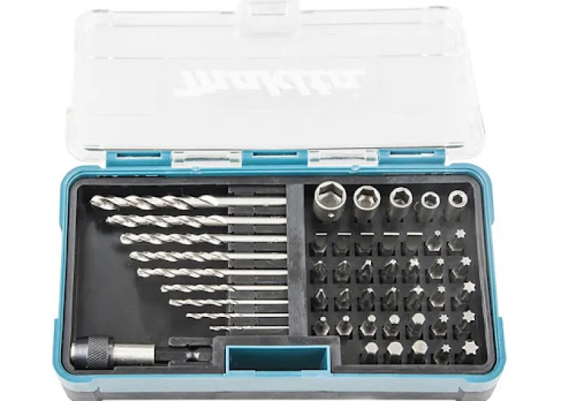 MAKITA Bits- & Borrsats 48 delar| Borr Och Borrsatser|Bits Och Bitssatser