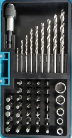 MAKITA Bits- & Borrsats 48 delar| Borr Och Borrsatser|Bits Och Bitssatser