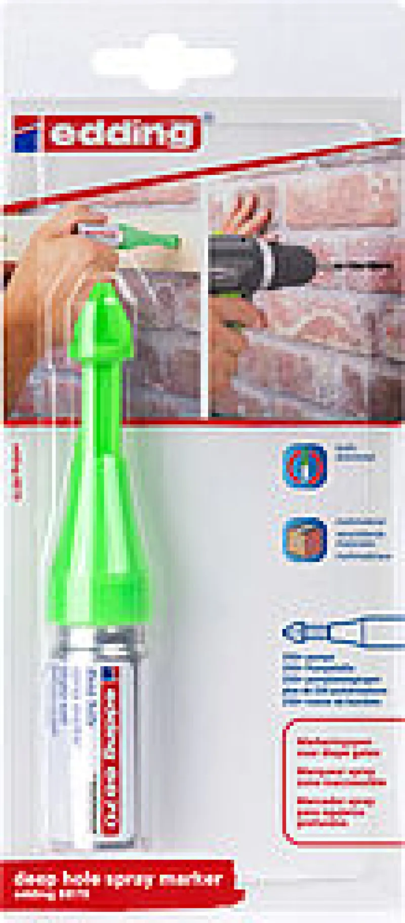 Thomee Edding 8870 Djuphålsspraymarkör 50mm| Märkpennor