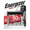 Energizer Batteri AA LR06 4-pack| Batterier