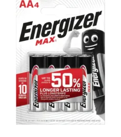 Energizer Batteri AA LR06 4-pack| Batterier