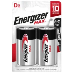 Energizer Batteri D LR20 2-pack| Batterier