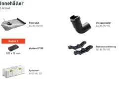 Festool Bandslipmaslin BS 75 E-PLUS| Slipa Och Borsta