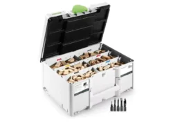 Festool DOMINO-brickor bok, sortiment DS 4/5/6/8/10 1060 BU| Fräsa