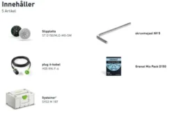 Festool Excenterslip ETS EC 150/3 EQ-Plus| Slipa Och Borsta
