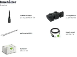 Festool Förbindningsfräs DOMINO DF 500 RQ-Plus| Fräsa