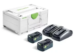 Festool Laddpaket SYS 18V 2xHP5,0/TCL6DUO| Batteri - Laddare