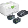 Festool Laddpaket SYS 18V 2xTBX8/SCA16| Batteri - Laddare