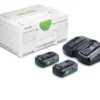 Festool Laddpaket SYS 18V 2xTBX4/TCL6DUO| Batteri - Laddare