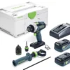 Festool Skruvdragare QUADRIVE TDC 18/4 5,0/4,0 I-Plus| Borra Och Skruva