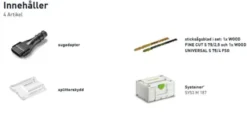 Festool Sticksåg PSC-E 18 EB-Basic| Såga
