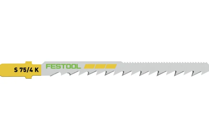 Festool Sticksågsblad trä CURVES S 75/4 5-pack| Såga|Sticksågblad