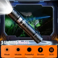 Superfire Ficklampa A2-P50, 920 Lumens| Arbetsbelysning
