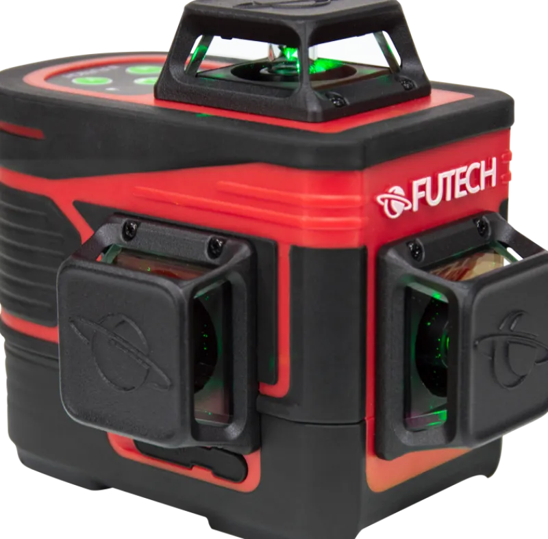 Futech Multilinjelaser 3D Compact Grön| Linjelaser & Korslaser