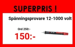 Futech Spänningsprovare 12-1000V AC VT3500| Övriga Instrument