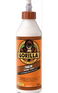 Thomee Gorilla Trälim 532ml| Smörj , Rengörning, Lim Och Tejp