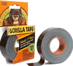 Thomee Gorilla Vävtejp svart To-Go 25mm x 9m| Smörj , Rengörning, Lim Och Tejp