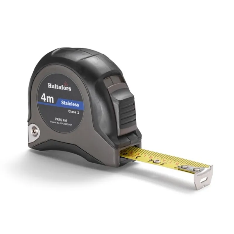 Hultafors Mätband PRSS 4 meter Rostfritt| Mätverktyg & Vattenpass
