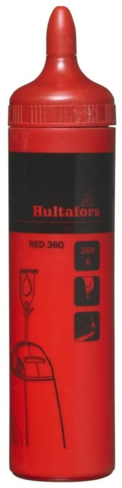 Hultafors Snörslåkrita RÖD 360| Mätverktyg & Vattenpass