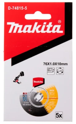 MAKITA Kapskiva 76x10 5-Pack| Kap- Slipskivor