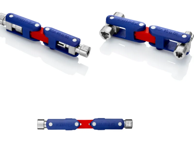 KNIPEX Apparatskåpsnyckel dubbel| Tänger & Tvingar
