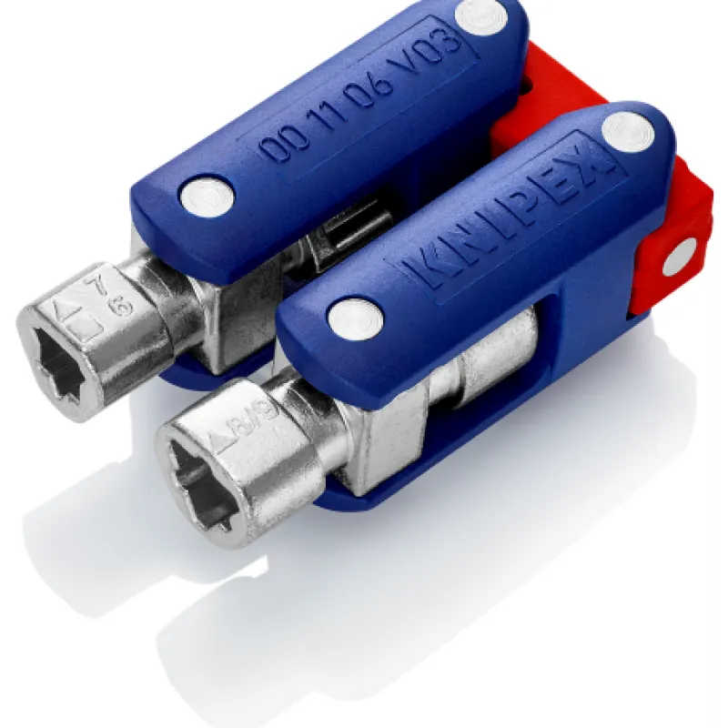 KNIPEX Apparatskåpsnyckel dubbel| Tänger & Tvingar
