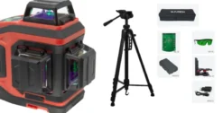 Övrig Komplett Multilinjelaser 3D Brave Grön med stativ| Linjelaser & Korslaser