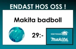 MAKITA Badboll| Nytt Från Makita!|Makita Merchandise Artiklar
