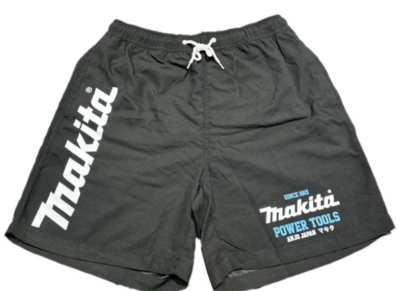 MAKITA Badshorts • SVARTA| Makita - Limited Edition|Makita Kläder