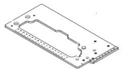 MAKITA 347398-7 Basplatta DHS661| Reservdelar