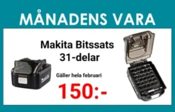 MAKITA Bitssats batteri 25mm • 31-delar| Bits Och Bitssatser