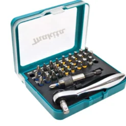 MAKITA Bitssats med mini spärrskaft 32-delar| Bits Och Bitssatser