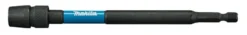 MAKITA Black Bitshållare 152mm • snabbfäste| Bits Och Bitssatser