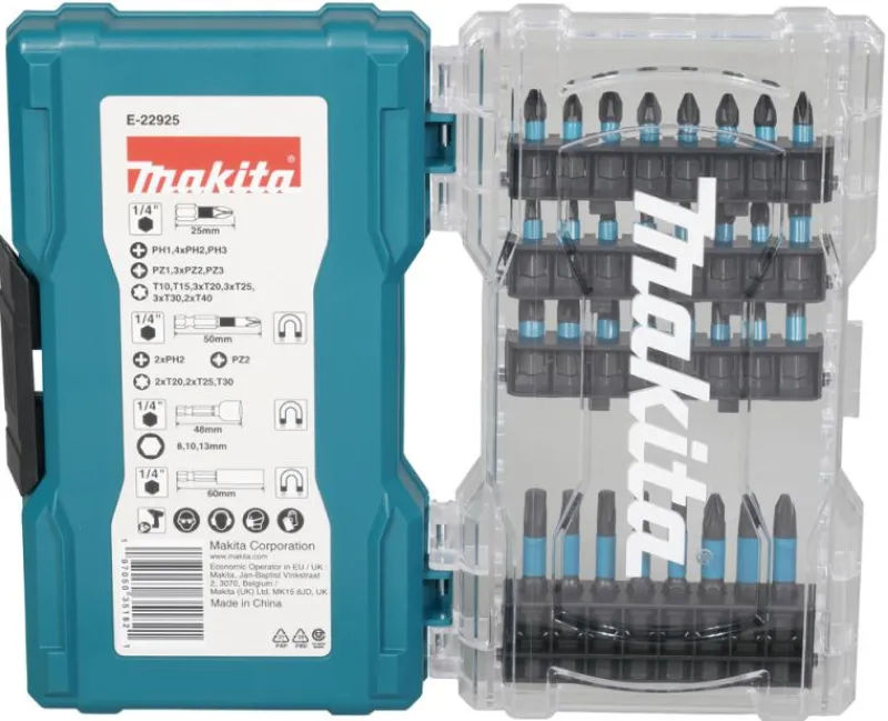 MAKITA Black Bitssats 36-del| Bits Och Bitssatser