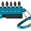 MAKITA Black Bitssats 25mm • 8-delar| Bits Och Bitssatser