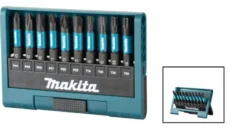 MAKITA Black Bitssats 50mm • 10-delar| Bits Och Bitssatser