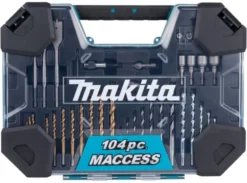 MAKITA Borr- & Bitssats 104-delar| Borr Och Borrsatser|Bits Och Bitssatser