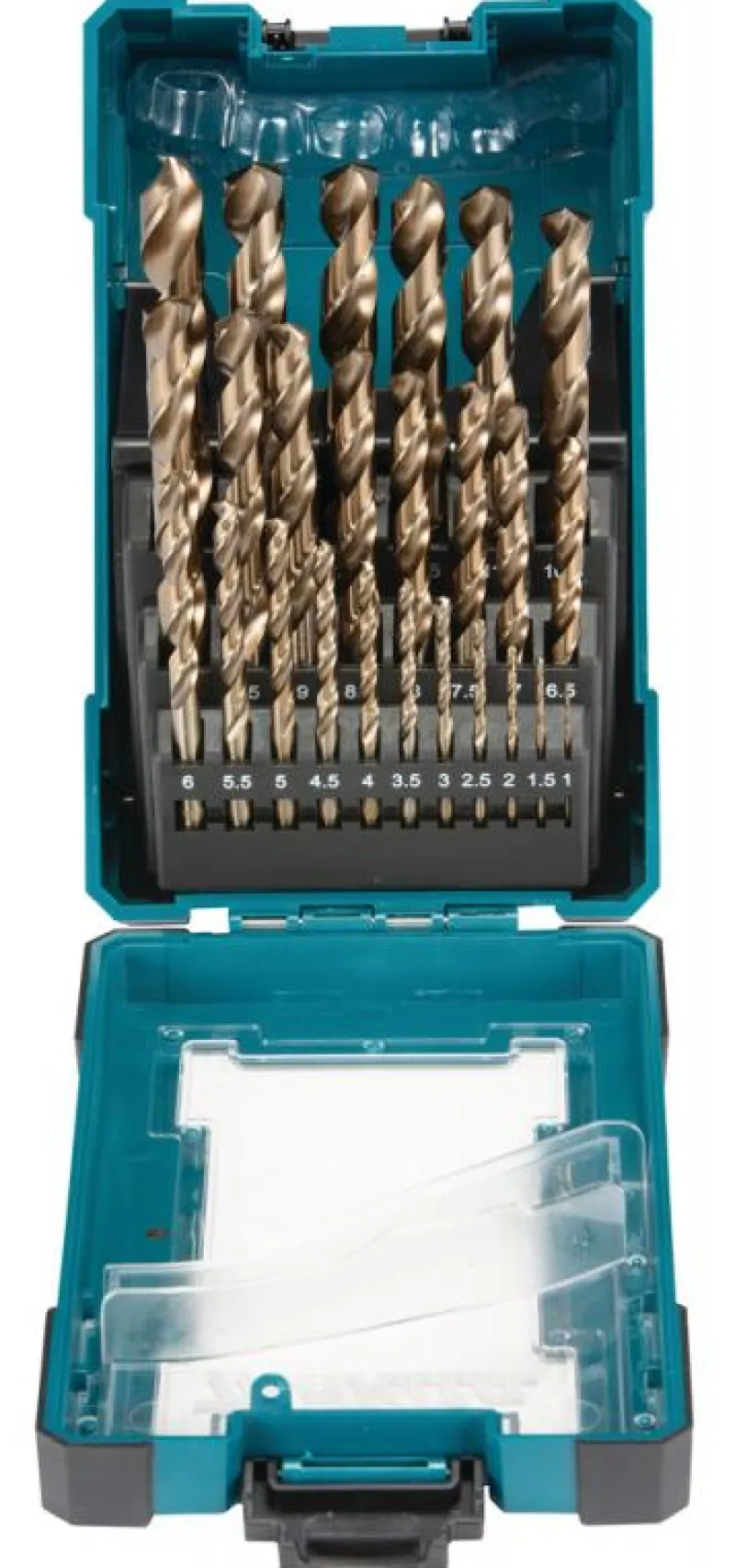 MAKITA Borrsats HSS-Co 1-13mm, 25-delar| Borr Och Borrsatser