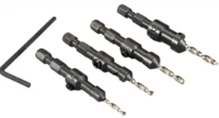 MAKITA Borrset med försänkare 4-pack| Borr Och Borrsatser