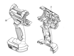 MAKITA 183B65-0 Skal till DDF482| Reservdelar