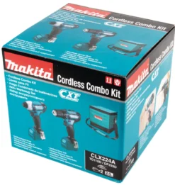 MAKITA Combokit CLX224A 12V (DF333D + TD110D + väska)| Borrskruvdragare 12V|Slagskruvdragare 12V