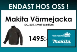 MAKITA DCJ205Z Värmejacka 18V| Makita Kläder