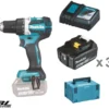 MAKITA DDF484RT3J Borrskruvdragare 18V, komplett 3x5Ah| Makita Kampanjer|Borr - Skruvdragare