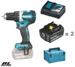 MAKITA DDF484RTJ Borrskruvdragare 18V, komplett 2x5Ah| Makita Kampanjer|Borr - Skruvdragare